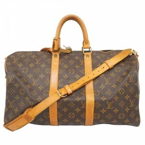 Authentic Louis Vuitton keepall 45 bandouliere travel unisex with strap